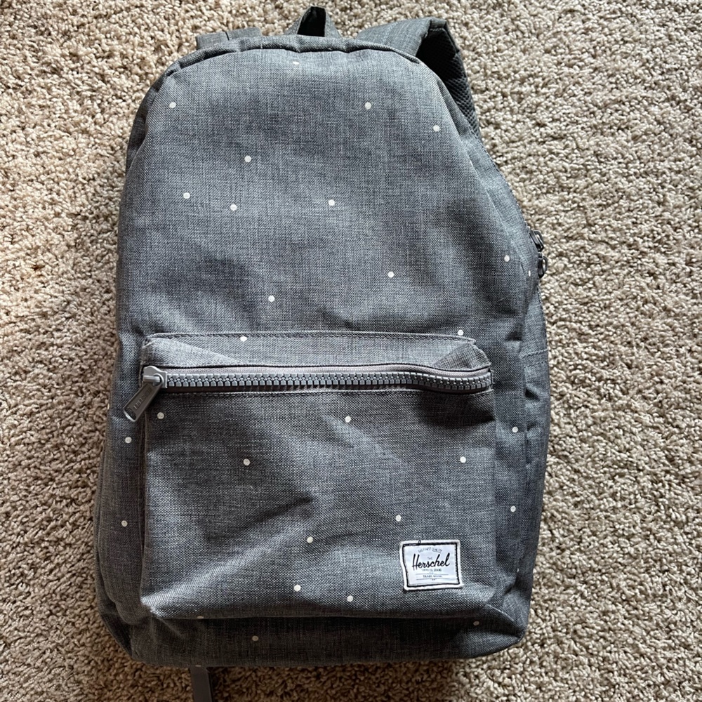 Herschel Backpack with Polka Dots